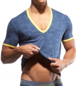 C-IN2 Hand Me Down Ringer Deep V-Neck T-Shirt